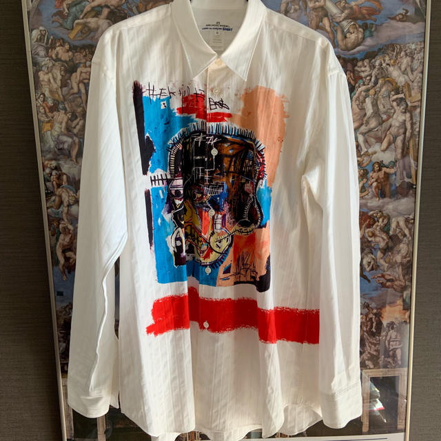 COMME des GARCONS - comme des garcons shirt シャツ バスキアの通販