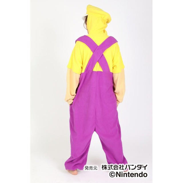 BANDAI - 着ぐるみ フリーサイズ スーパーマリオ ワリオ バンダイ