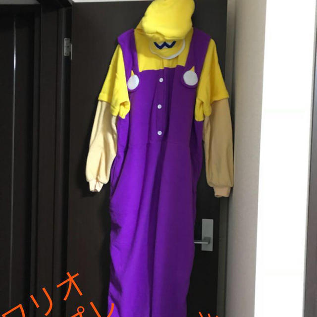 BANDAI - 着ぐるみ フリーサイズ スーパーマリオ ワリオ バンダイ