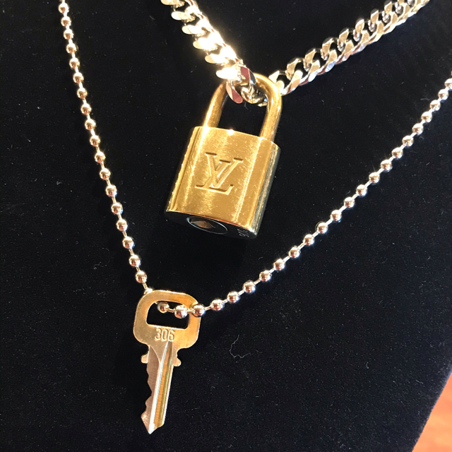 LOUIS VUITTON - ルイヴィトン パドロック 306 鍵付き 南京錠 カデナ