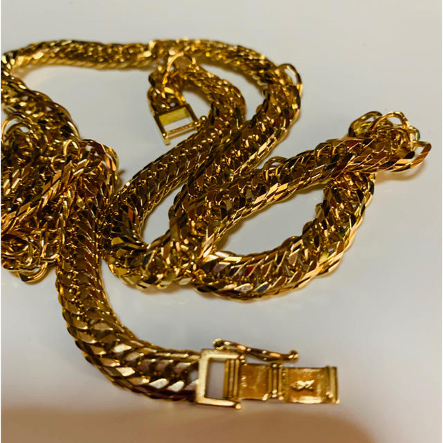 K18 喜平ネックレス 16面トリプルMカット 50gの通販 by リエshop｜ラクマ