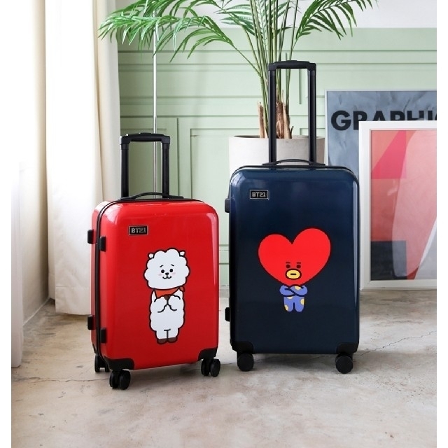 防弾少年団(BTS) - 12/9まで❗❗BT21公式 スーツケース 24インチ 2~3泊