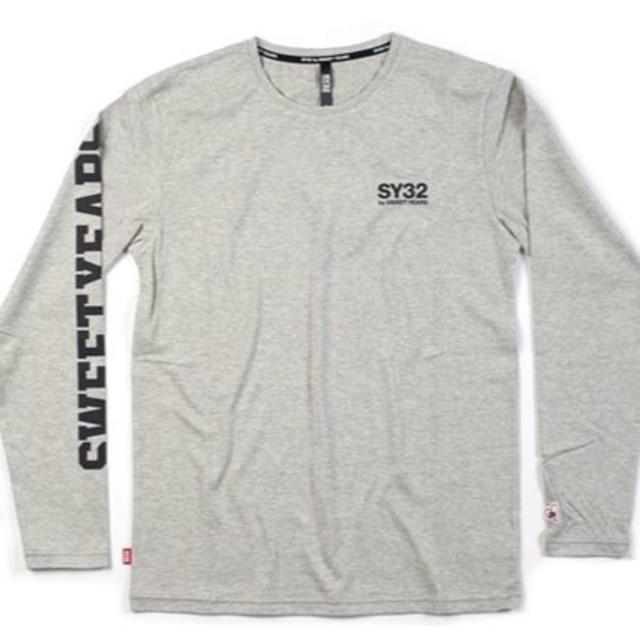 新品送料無料 SY32 最新人気モデル 朝倉未来愛用 長袖Tシャツ L グレー