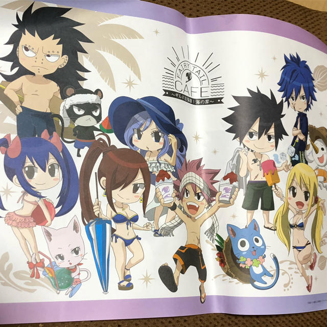 フェアリーテイルカフェ 2017 海の家 ステッカー&うちわの通販 by