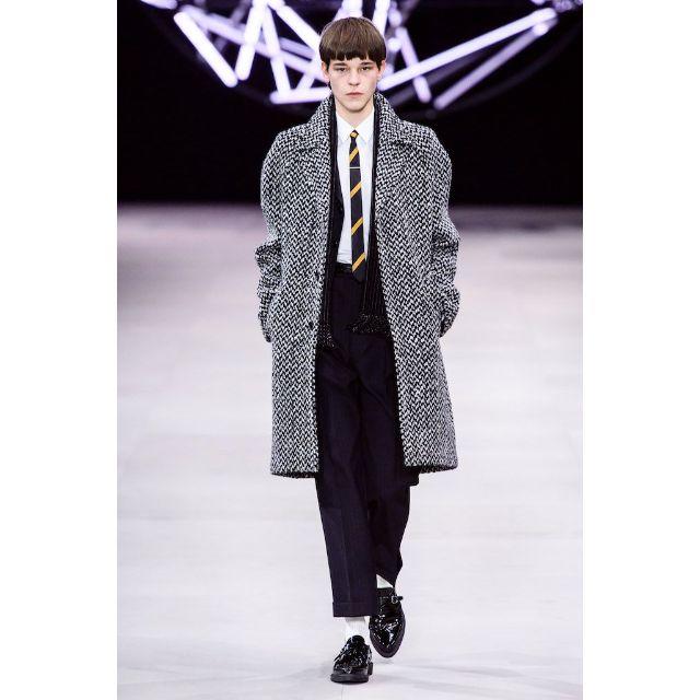 CELINE - celine セリーヌ 20AW ツイードチェスターフィールドコート