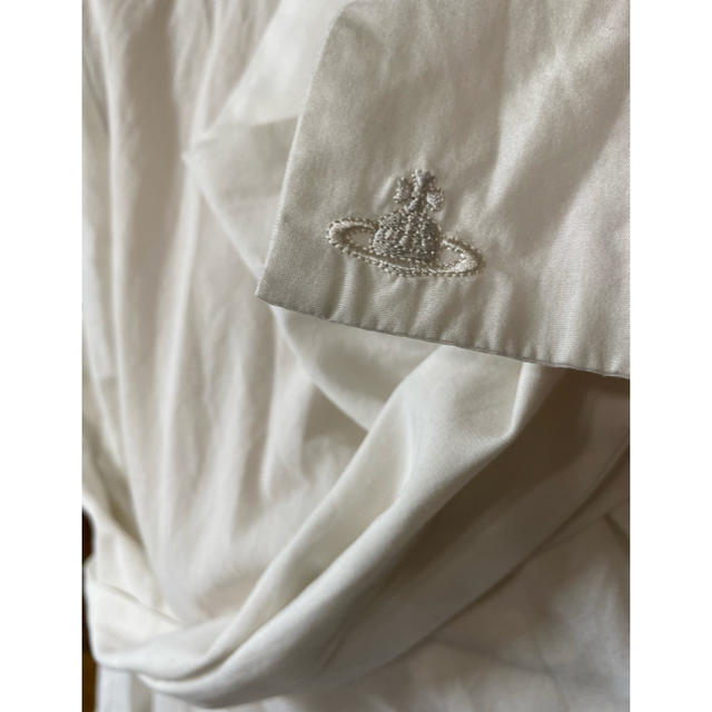 ヴィヴィアンウエストウッド 半袖 ボウタイブラウス ホワイト