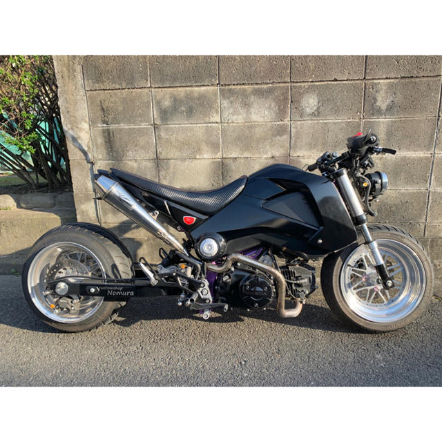 ホンダ 125cc グロム カスタム JC61 リア8j フロント4jの通販 by n.s's