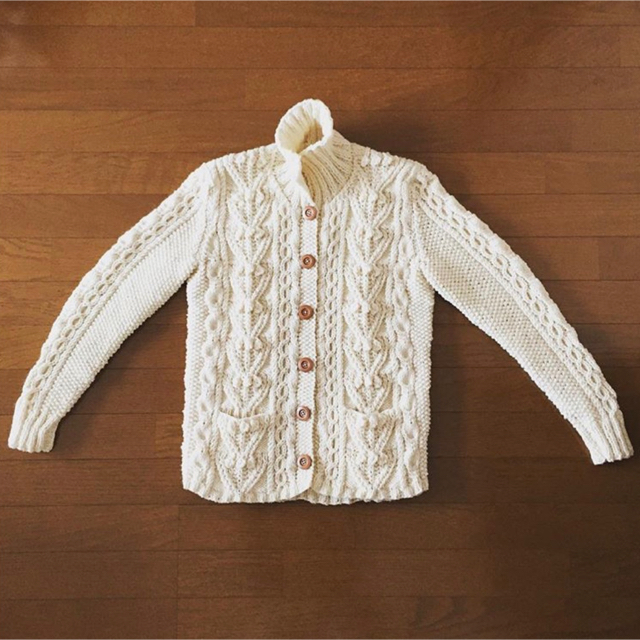 miknits編み図 アランカーディガンの通販 by Y.T5097's shop｜ラクマ