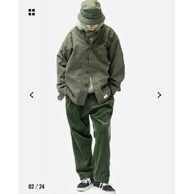 W)taps - WTAPS 19AW TUCK02 コーデュロイパンツ XLの通販 by Boy's