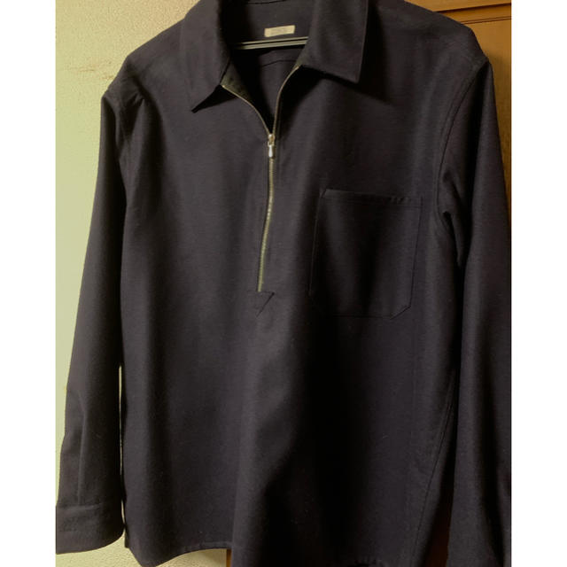 COMOLI - COMOLI フラノZIPシャツの通販 by T&J｜コモリならラクマ