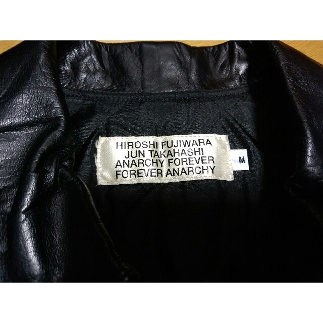 AFFA - AFFA レザーライダースジャケット M 黒 藤原ヒロシassemble高橋