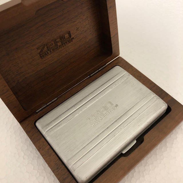 ZERO HALLIBURTON - ゼロハリ アタッシュケース型シガレットケースand