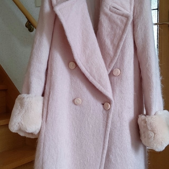GRACE CONTINENTAL - モヘアピンクロングコートの通販 by かずさん's