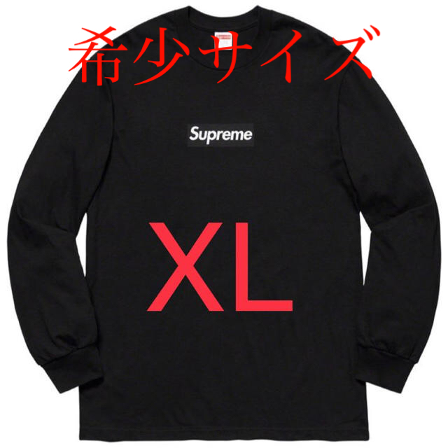 Supreme - supreme Box Logo L/S Tee Black XLの通販 by kshop