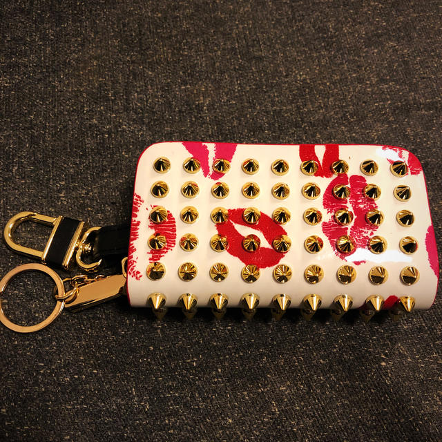 Christian Louboutin - キーケース 鍵 ルブタン トゲトゲ リップ 唇 赤