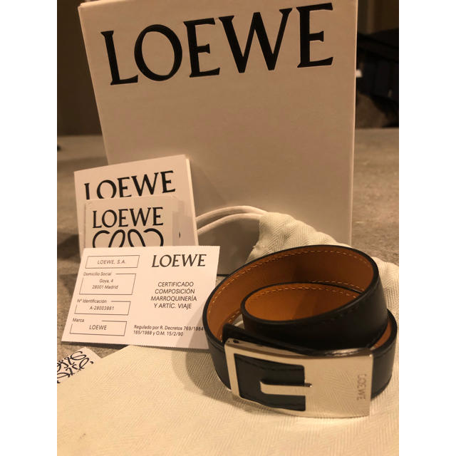 LOEWE - ロエベ レザー ブレスレットの通販 by Lu.'s shop 6月10日