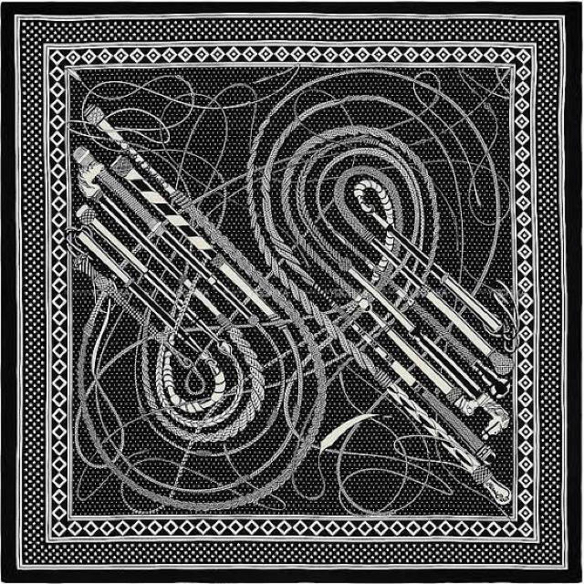 HERMES - 【未使用】エルメス カレジェアン 鞭とグリップ バンダナ