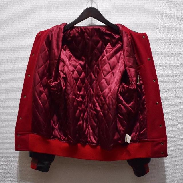 ABAHOUSE - アバハウスABA HOUSE袖革スタジャン 80s 90s ビンテージの