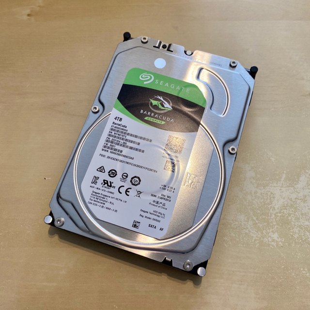 Seagate Barracuda 4TB HDD 2台セット 3.5インチHDD2個Seagate Seagate