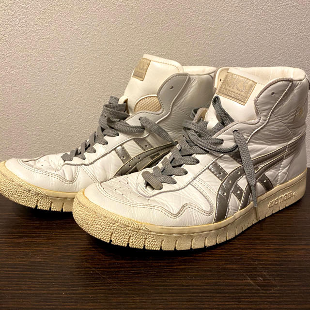 asics - 【美品】アシックスファブレジャパンL シルバーライン 26.5cm