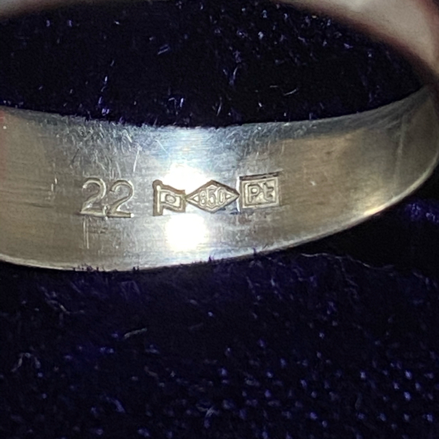 天皇陛下喜寿 特別発行品 指輪 プラチナ リング サイズ22の通販 by