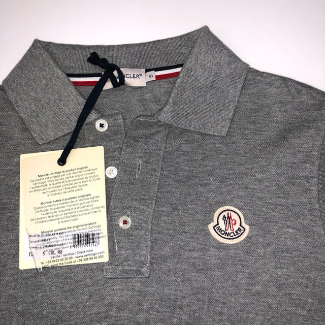 MONCLER - 新品未使用 タグ付 モンクレール ポロシャツ サイズSの通販