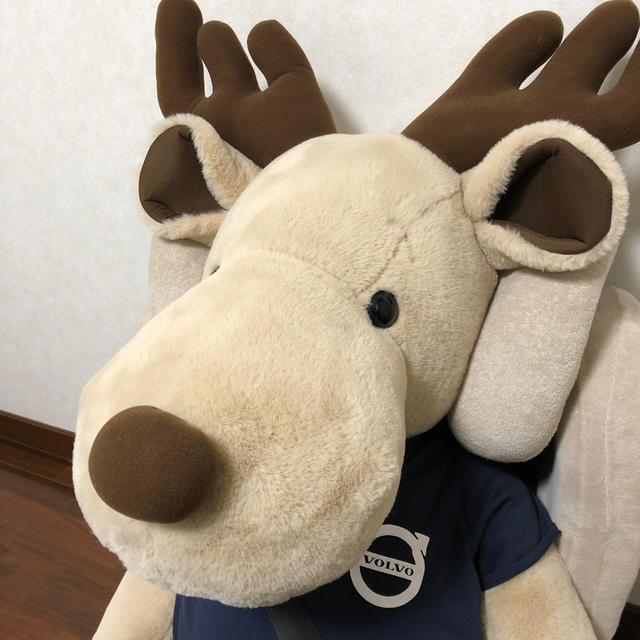 Volvo - ボルボ エルクくん ジャンボ ぬいぐるみ【非売品】の通販 by
