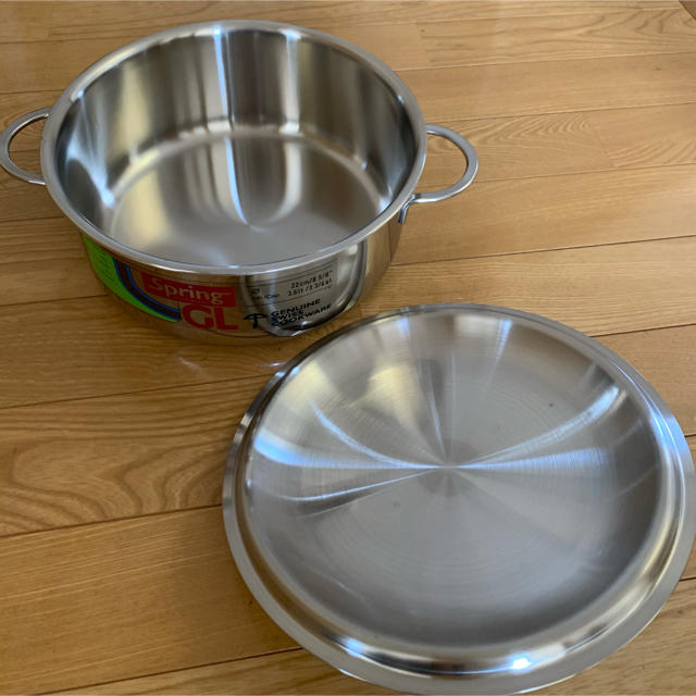 スイス・スプリング社 クリスタル両手鍋の通販 by チョコ's shop｜ラクマ