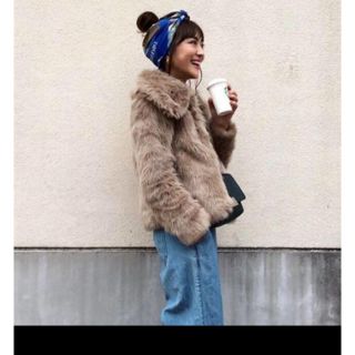 Banana Republic - BANANAREPUBLIC ファーコート Sの通販 by kumi