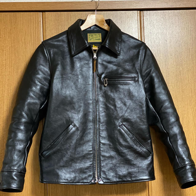 THE REAL McCOY'S - ジョーマッコイ ホースハイド スポーツジャケット