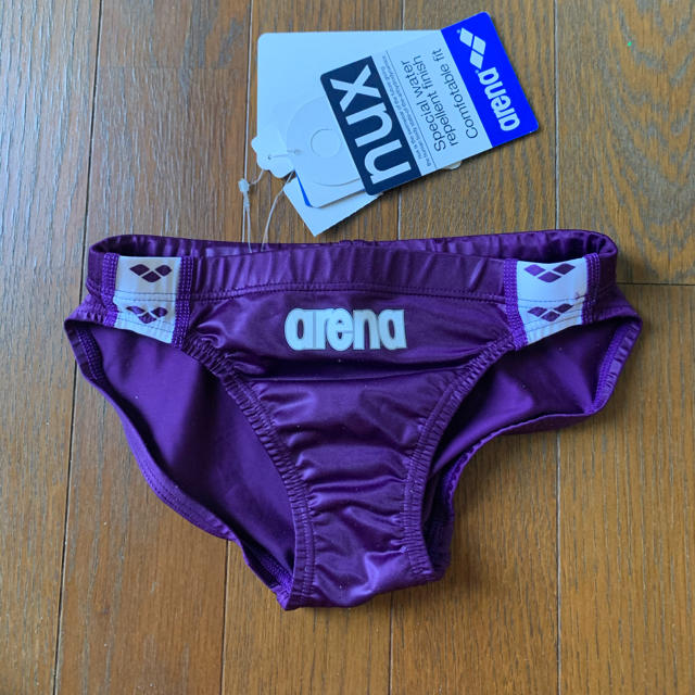 arena - Sサイズ arena 競泳水着 紫 ブーメラン水着の通販 by 柴猫's