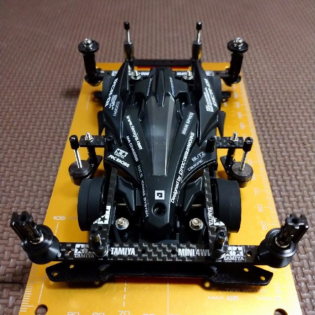 ミニ四駆 完成品 アバンテMKⅢ アズールの通販 by ゆかちん's shop｜ラクマ