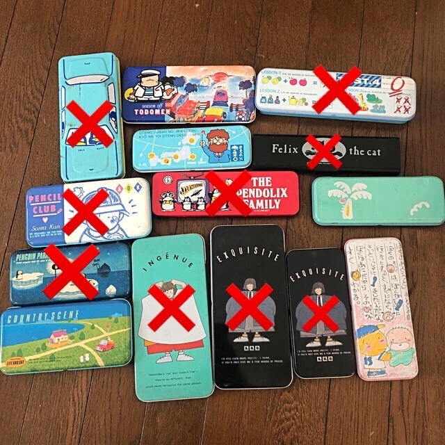 缶ペンケース 昭和の通販 by S.Y｜ラクマ