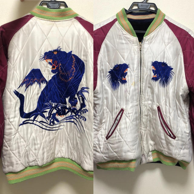 Talor Toyo - テーラー東洋 別珍 スカジャン ベロア リバーシブルの