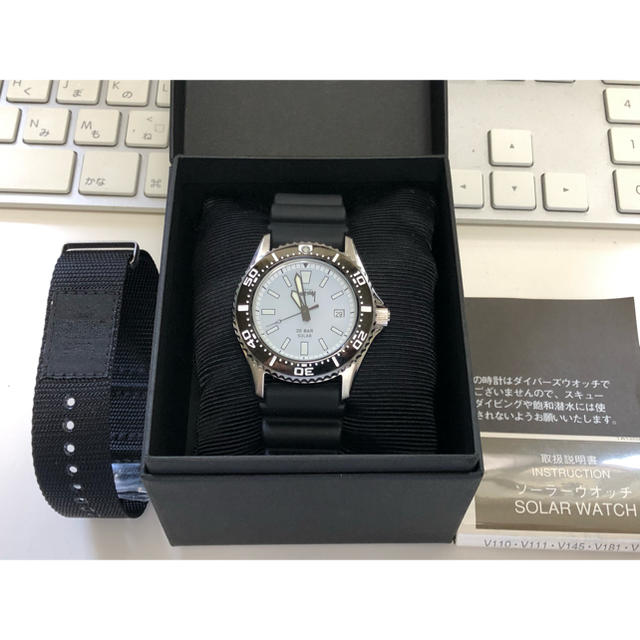 STUSSY - Stussy/時計/30周年/ソーラーウォッチ/限定/箱付/美品/NATO