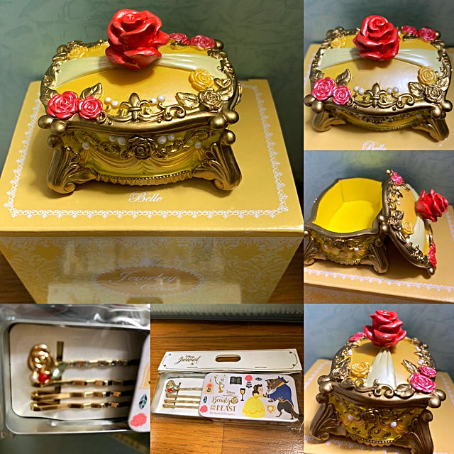 Disney - ディズニー⭐️美女と野獣❤️ベル❤️ジュエリーケース