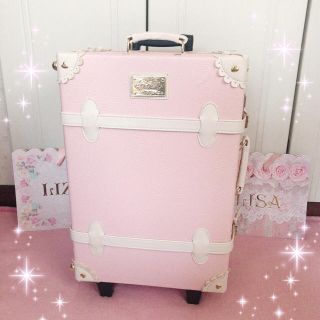 LIZ LISA - ☆リズリサLIZLISA☆薔薇＆リボン型押し☆トランクキャリー
