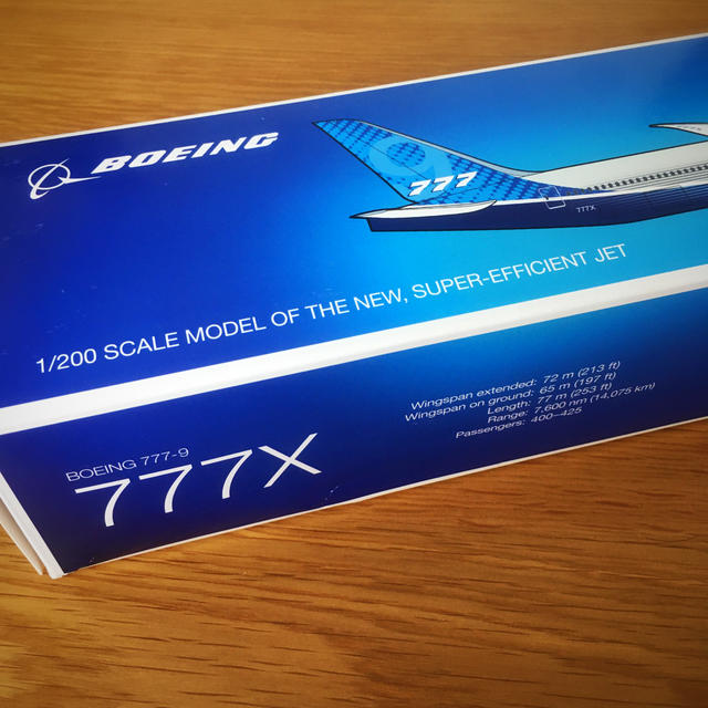 ボーイング 777X(777-9) モデルプレーン(1/200)の通販 by Terumu's