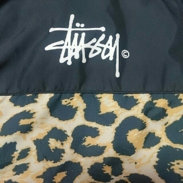 STUSSY - STUSSY 限定 レオパード 豹柄 フード付き JACKET シャネル