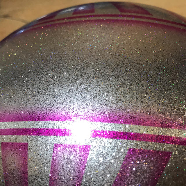 7色ラメ ピンク 富士日章 コルク半 ヘルメットの通販 by paint｜ラクマ