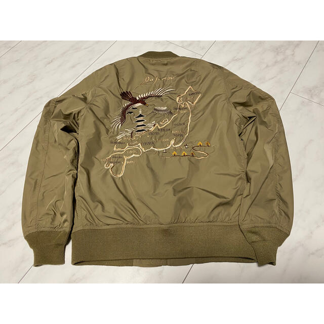 ALPHA INDUSTRIES - アルファインダストリーズ MA-1 スカジャン 刺繍