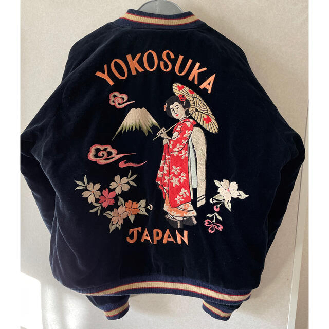 テーラー東洋 スカジャン 港商 東洋 別珍 サテンキルト スカジャン