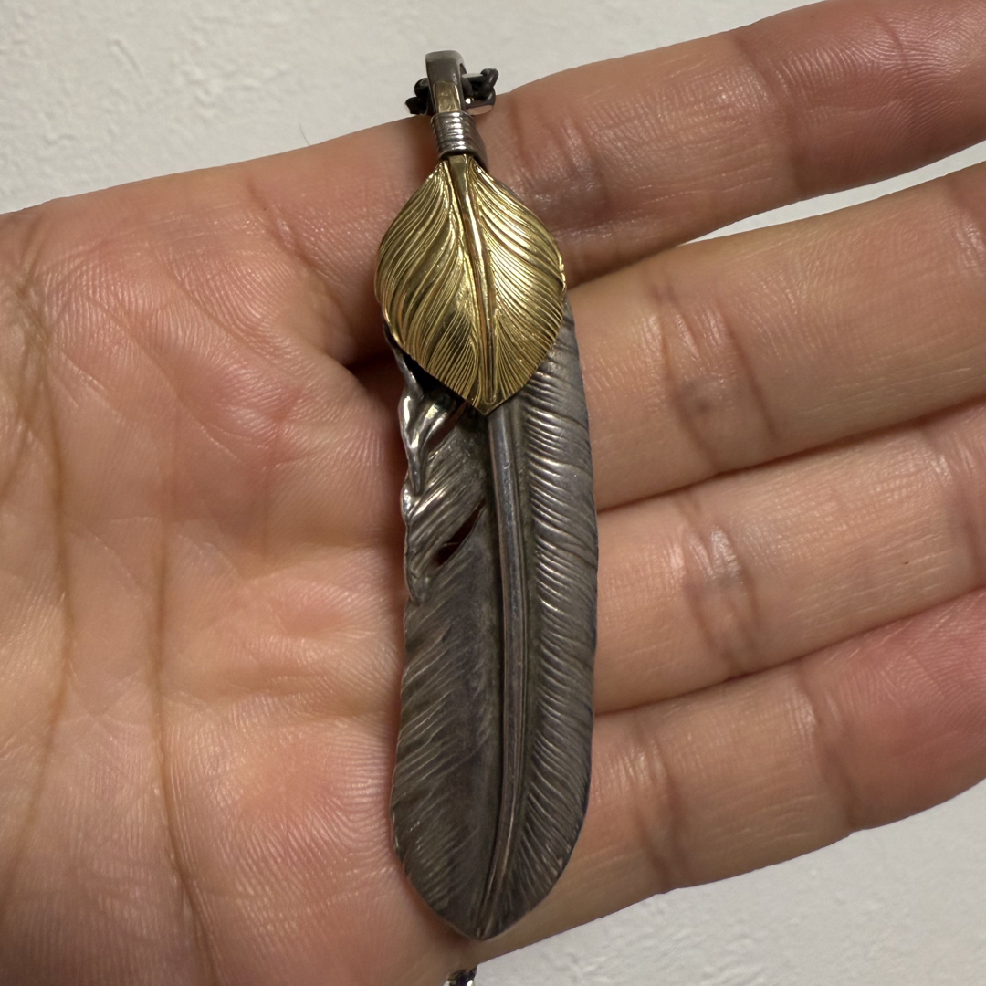 goro's - goros ゴローズ 上金フェザー・金メタル・イーグルフック