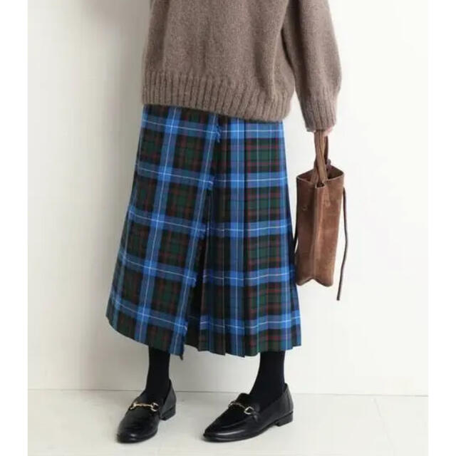 SLOBE IENA - 【GLEN FYNE/グレン ファイン】SLOBE別注 プリーツ