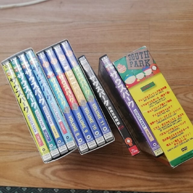 SOUTHpark サウスパークDVDBOX とバラ まとめ売り なるはや発送の通販