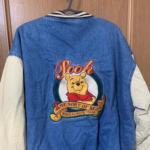 Disney - プーさん デニムスタジャンの通販 by はねしょっぷ