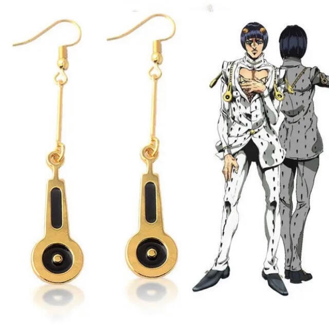 ジョジョの奇妙な冒険 黄金の風 ブローノ・ブチャラティ ピアスの通販