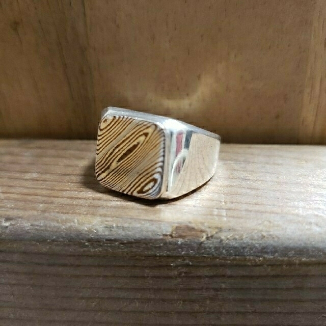 S.O.S fp - ラフ様専用 希少 2点セット Suman Dhakhwa 木目 リングの