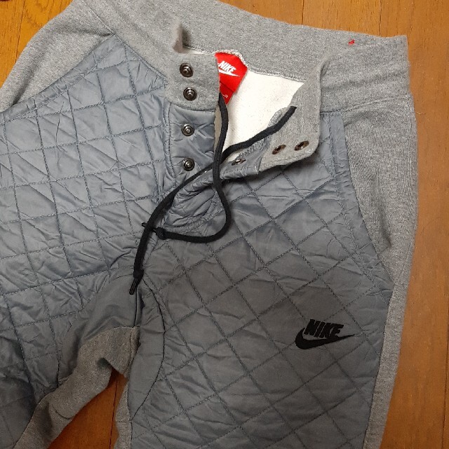 NIKE - NIKEキルティングパンツ S グレーの通販 by 猪木信者's shop
