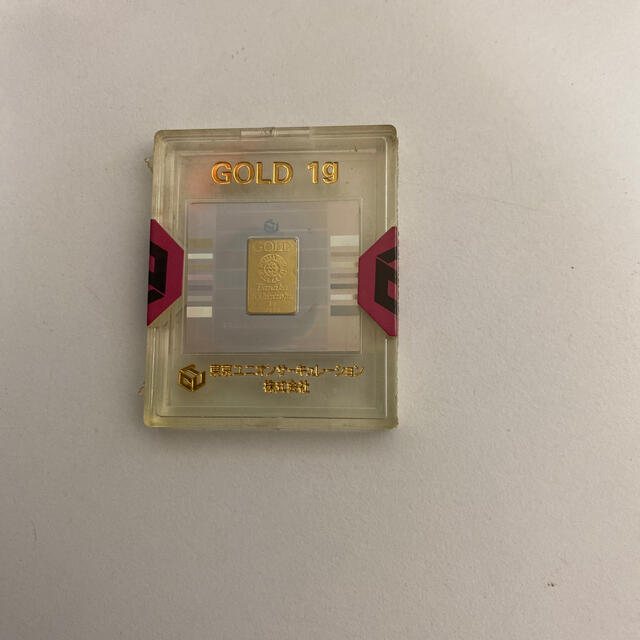 東京ユニオンサーキュレーション株式会社 GOLD 1g 999.9の通販 by 購入